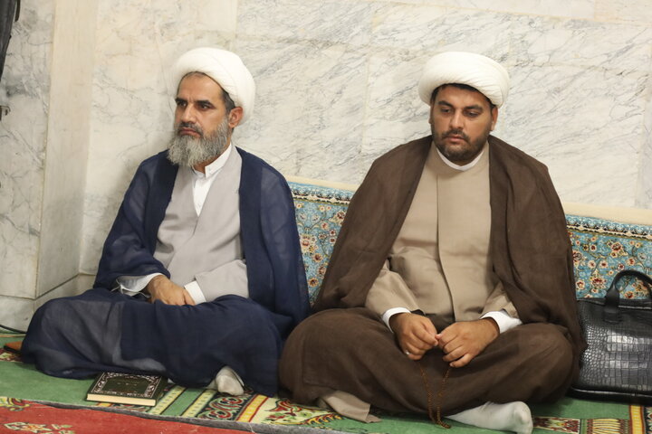 تصاویر/ مراسم وفات حضرت معصومه سلام الله علیها در مدرسه علمیه النبی ص بندرعباس