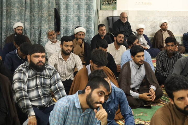 تصاویر/ مراسم وفات حضرت معصومه سلام الله علیها در مدرسه علمیه النبی ص بندرعباس