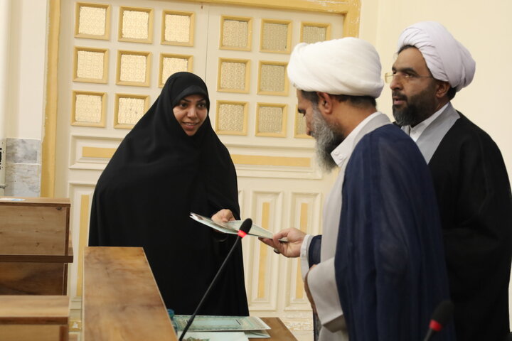 تصاویر/ مراسم افتتاحیه مدارس امین حوزه علمیه استان هرمزگان