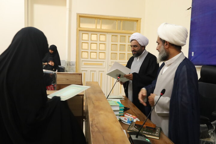 تصاویر/ مراسم افتتاحیه مدارس امین حوزه علمیه استان هرمزگان