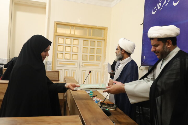تصاویر/ مراسم افتتاحیه مدارس امین حوزه علمیه استان هرمزگان