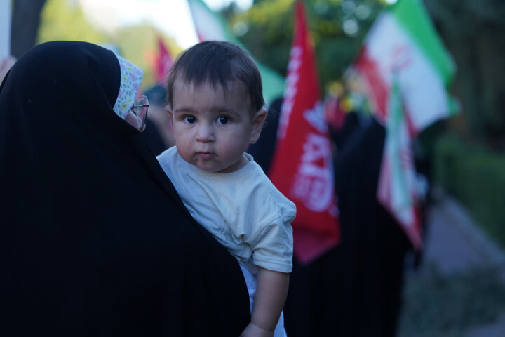تصاویر / راهپیمایی عفت فاطمی در قزوین برگزار شد
