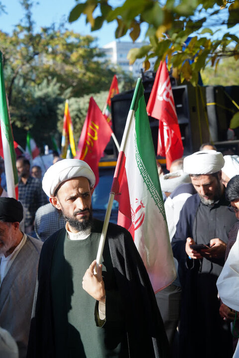 تصاویر / راهپیمایی عفت فاطمی در قزوین برگزار شد