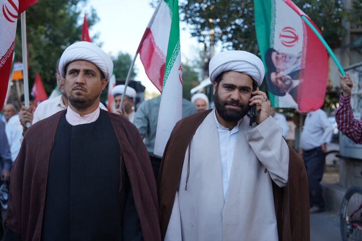 تصاویر / راهپیمایی عفت فاطمی در قزوین برگزار شد