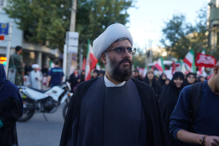 تصاویر / راهپیمایی عفت فاطمی در قزوین برگزار شد