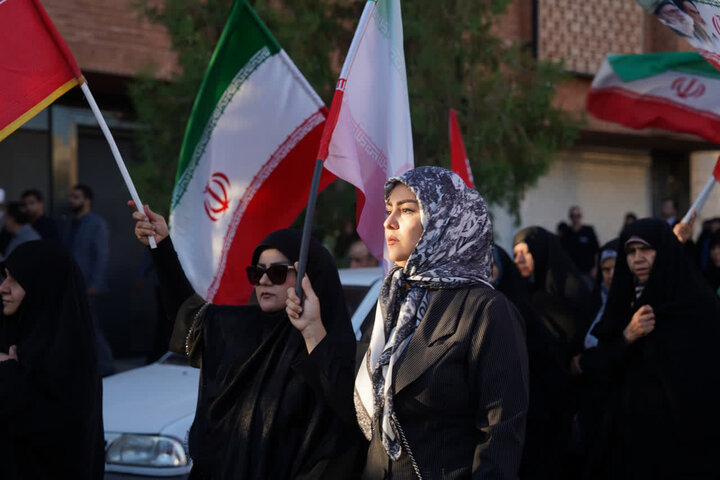 تصاویر / راهپیمایی عفت فاطمی در قزوین برگزار شد