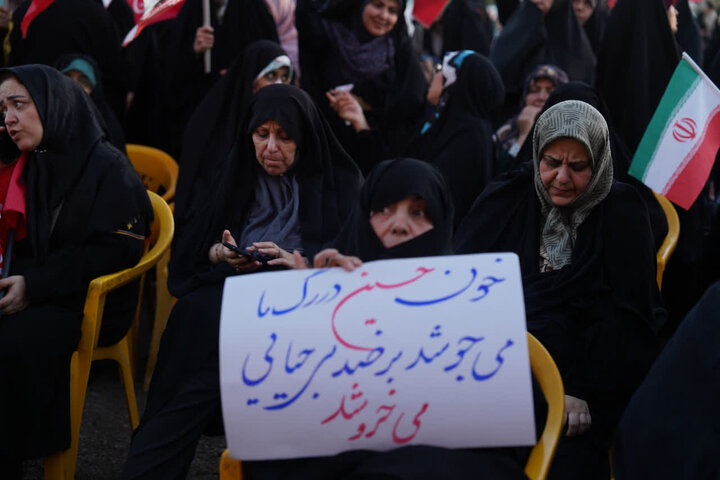 تصاویر / راهپیمایی عفت فاطمی در قزوین برگزار شد