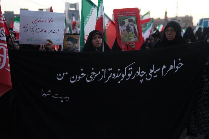 تصاویر / راهپیمایی عفت فاطمی در قزوین برگزار شد