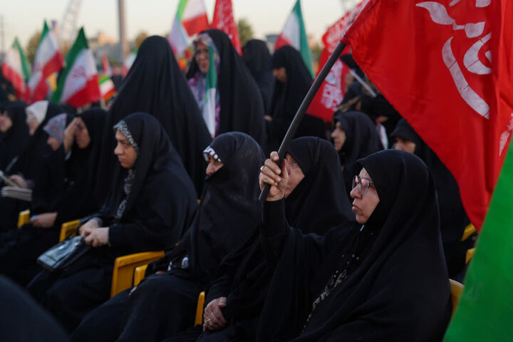 تصاویر / راهپیمایی عفت فاطمی در قزوین برگزار شد
