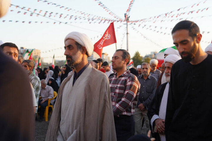 تصاویر / راهپیمایی عفت فاطمی در قزوین برگزار شد