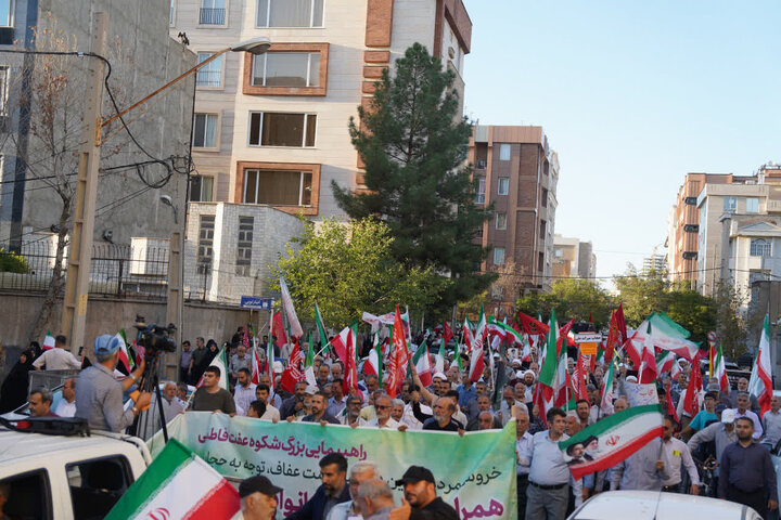 تصاویر / راهپیمایی عفت فاطمی در قزوین برگزار شد