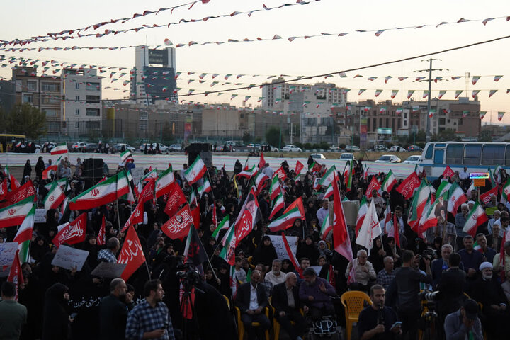 تصاویر / راهپیمایی عفت فاطمی در قزوین برگزار شد
