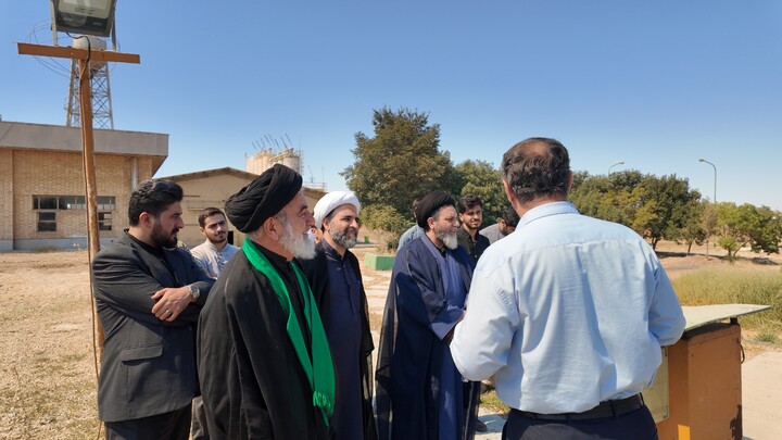 تصاویر/ بازدید رئیس شورای هماهنگی تبلیغات اسلامی استان همدان و قائم مقام حوزه علمیه همدان از نیروگاه مفتح همدان