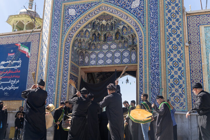 Photos/Dans le deuil de Fatima al-Ma’souma (SA), le sanctuaire sacré de Qom en recueillement