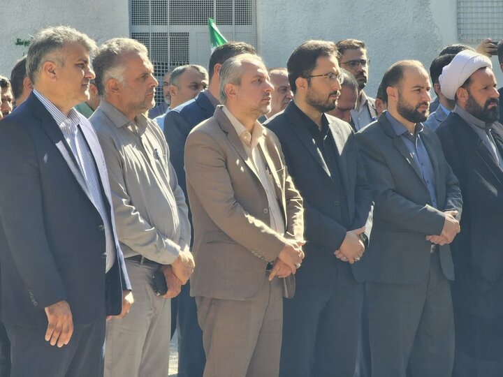 تصاویر / تجدید میثاق امام جمعه ومسئولین شهرستان بویین زهرا با شهدا