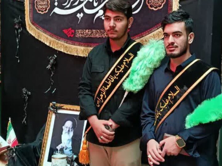 تصاویر/ برگزاری مراسم عزاداری ارتحال آیت الله العظمی شبیری زنجانی در دلفان