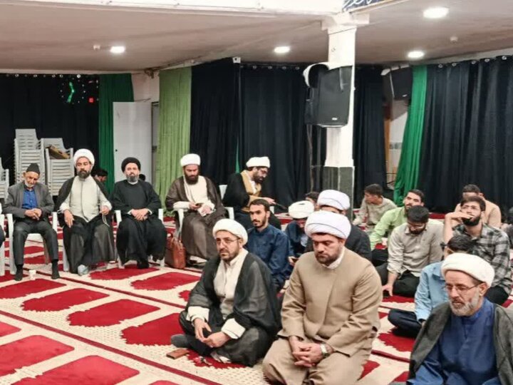 تصاویر/ برگزاری مراسم عزاداری ارتحال آیت الله العظمی شبیری زنجانی در دلفان
