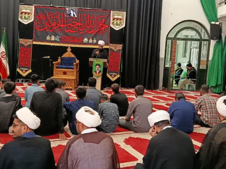 تصاویر/ برگزاری مراسم عزاداری ارتحال آیت الله العظمی شبیری زنجانی در دلفان