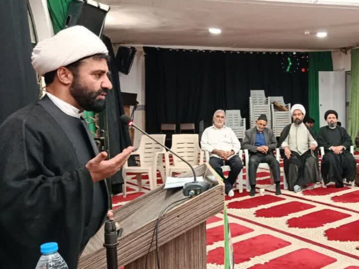 تصاویر/ برگزاری مراسم عزاداری ارتحال آیت الله العظمی شبیری زنجانی در دلفان