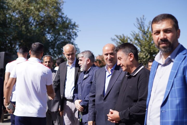 تصاویر/ تجدید میثاق ملی‌پوشان فوتبال با شهدای جنگ تحمیلی