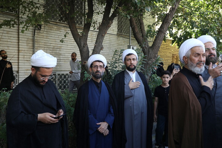 تصاویر/ تشییع پیکر آیت‌الله‌العظمی شبیری‌زنجانی در قم