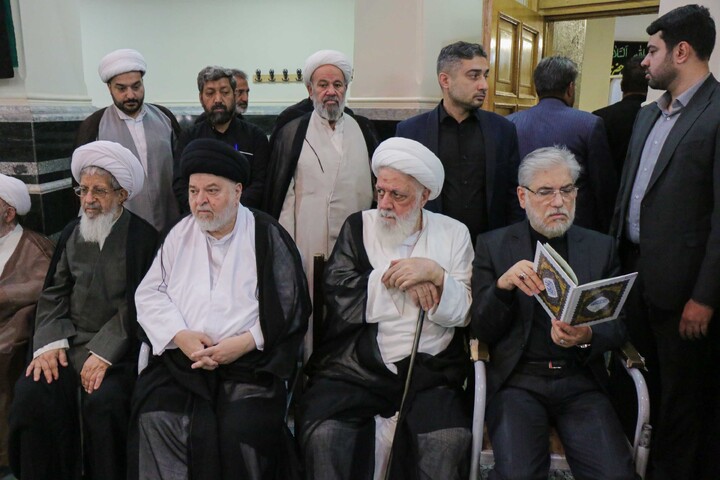 تصاویر/ تشییع پیکر مرجع عالی‌قدر شیعیان آیت‌الله‌العظمی سید موسی شبیری زنجانی در قم