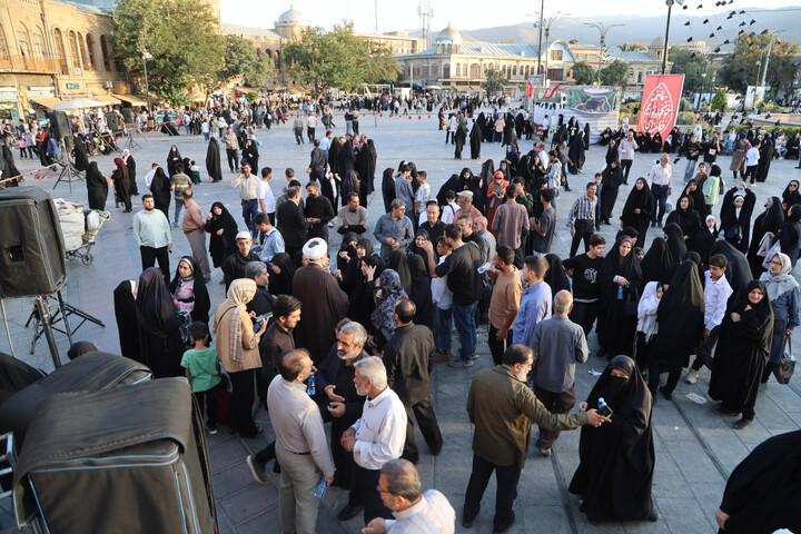 تصاویر / آیین رونمایی از سرود بزرگ همدان