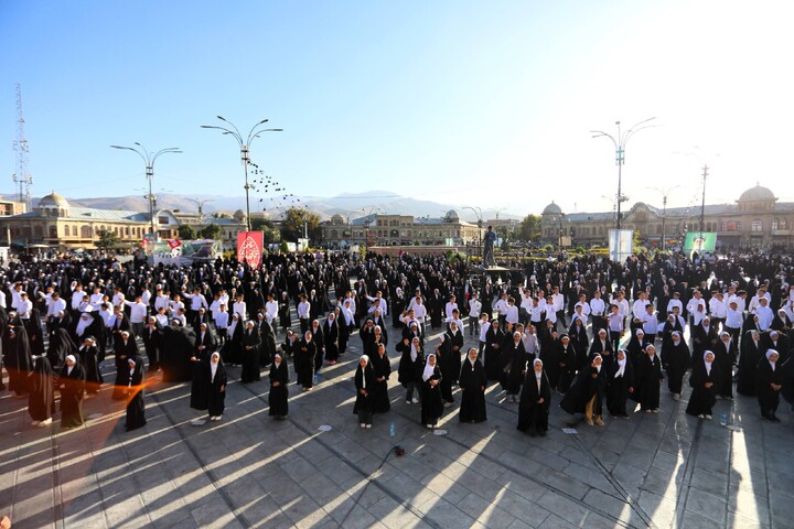 تصاویر / آیین رونمایی از سرود بزرگ همدان