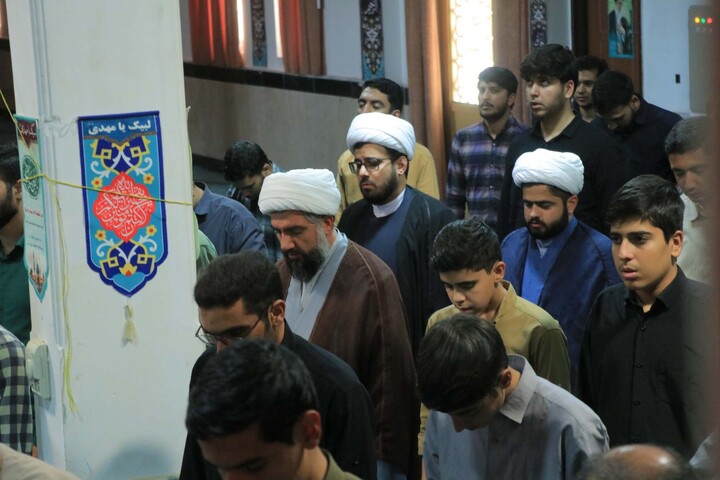 تصاویر| حضور حجت‌الاسلام والمسلمین احسانی در جمع اساتید و طلاب مدرسه علمیه رضویه بیرجند