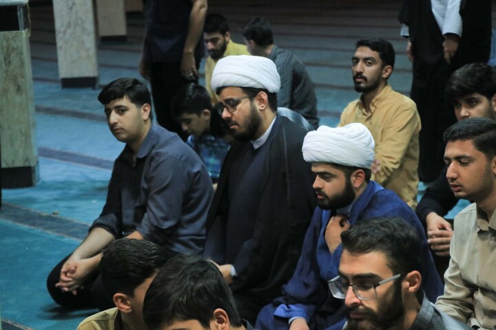 تصاویر| حضور حجت‌الاسلام والمسلمین احسانی در جمع اساتید و طلاب مدرسه علمیه رضویه بیرجند