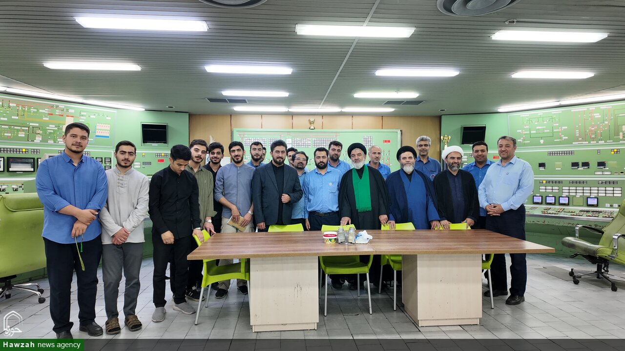 تصاویر/ بازدید رئیس شورای هماهنگی تبلیغات اسلامی استان همدان و قائم مقام حوزه علمیه همدان از نیروگاه شهید مفتح