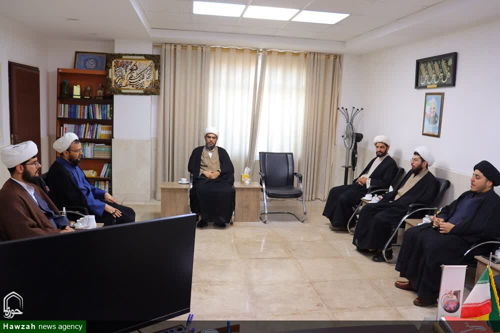 گفت‌وگوی مسئولان مؤسسه دارالاعلام اهل‌بیت(ع) و دفتر تبلیغات اسلامی خوزستان