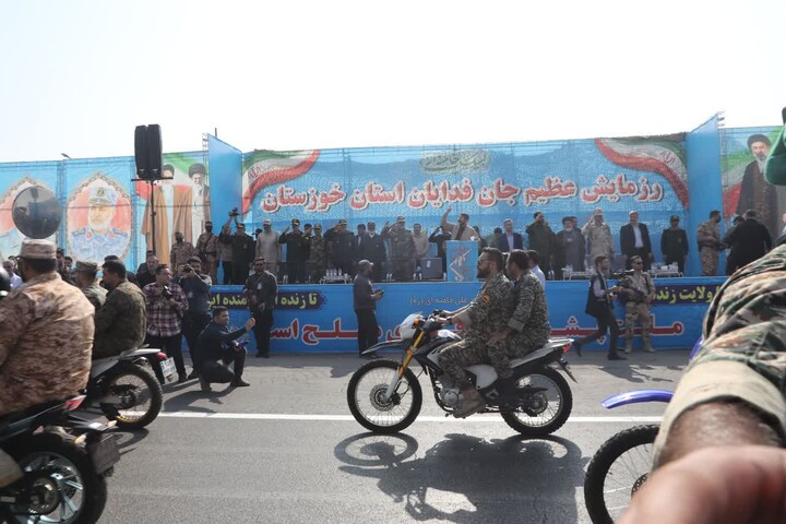 رزمایش جانفدایان استان خوزستان در اهواز