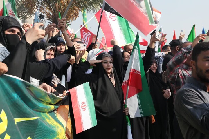رزمایش جانفدایان استان خوزستان در اهواز
