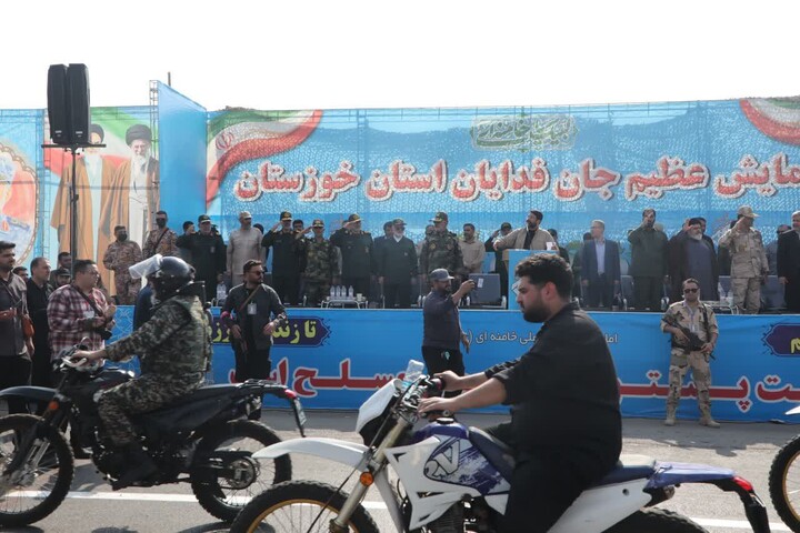 رزمایش جانفدایان استان خوزستان در اهواز