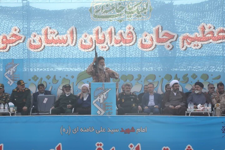 رزمایش جانفدایان استان خوزستان در اهواز