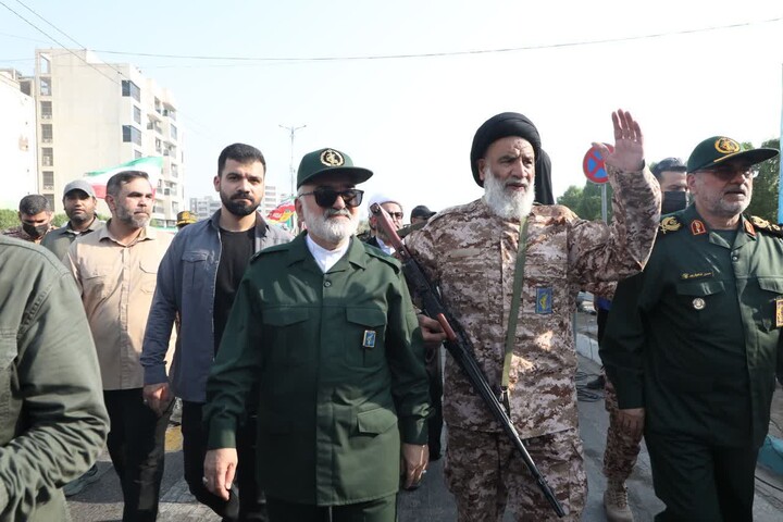 رزمایش جانفدایان استان خوزستان در اهواز