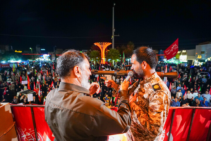 تصاویر/ تجمعات شبانه مردمی قم در شب دویست و هفتم