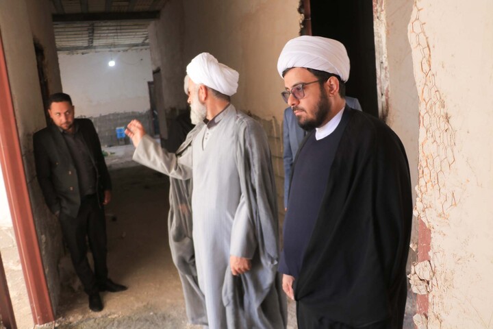 تصاویر| بازدید رئیس مرکز خدمات حوزه‌های علمیه کشور از ساختمان در حال ساخت مرکز خدمات حوزه علمیه خراسان جنوبی