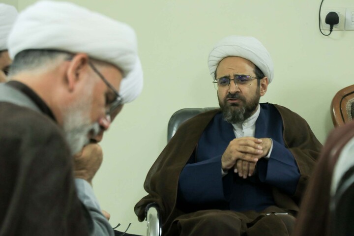 تصاویر| هم‌اندیشی رئیس مرکز خدمات حوزه‌های علمیه کشور با شورای نهادهای حوزوی خراسان جنوبی