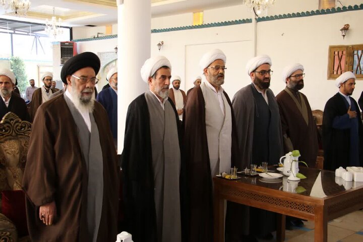 تصاویر |آیین رونمایی از ۲۱ جلد کتاب درسی حوزه علمیه اصفهان