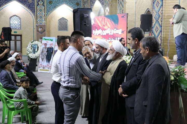 تصاویر/ بیست‌ویکمین یادواره شهدای شهر جوپار