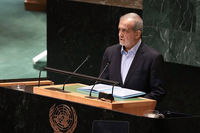 نیویارک میں صدر ایران کا خطاب؛ ایران دباؤ کے سامنے نہیں جھکے گا، مذاکرات کا دروازہ کھلا ہے