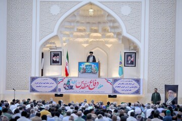 تصاویر / اولین نماز جمعه عبادی-سیاسی گرگان در پائیز ۱۴۰۵