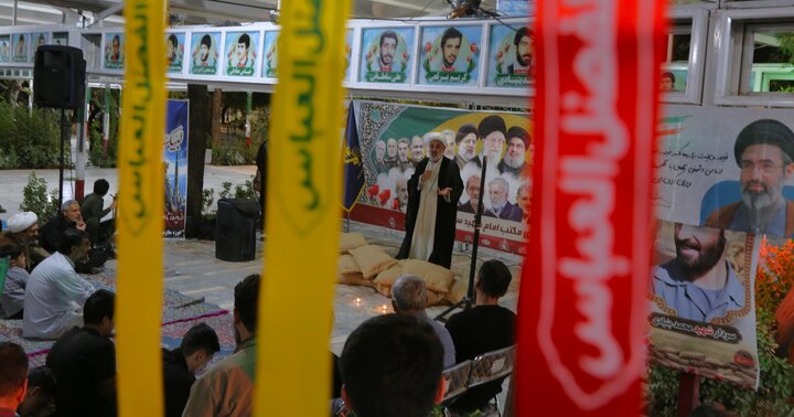 یادواره شهدای مکتب شهید امام خامنه ای (قدس سره) در گلزار شهدا