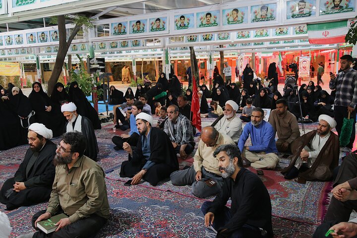 یادواره شهدای مکتب شهید امام خامنه ای (قدس سره) در گلزار شهدا