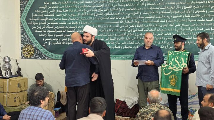 حضور خادمان حرم حضرت معصومه(س) در جمع مدافعان وطن و خانواده شهدا در خوزستان