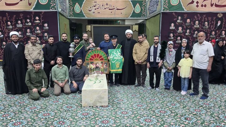 حضور خادمان حرم حضرت معصومه(س) در جمع مدافعان وطن و خانواده شهدا در خوزستان