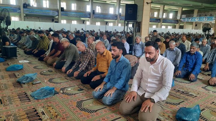 تصاویر/اقامه نماز عبادی سیاسی جمعه در خمین