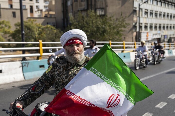 تصاویر/ رزمایش موتورسواران جانفدا